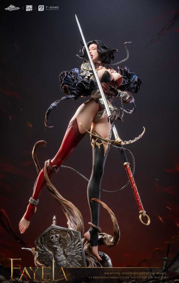 【補款】《正版授權》PIJI否極 > 1/4 AmerFort 星輪系列  獻祭騎士法艾拉 海賊王,航海王,onepiece,尼卡形態香吉士,香吉士GK,玩具,模型,雕像,共鳴