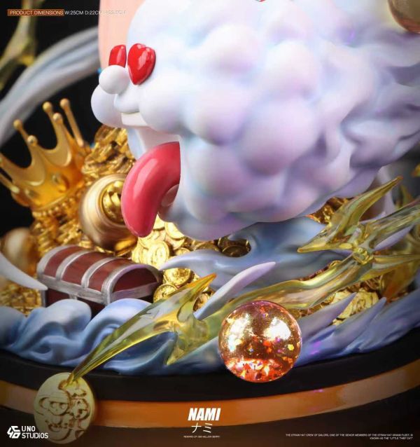 【預購】UNO工作室 > 海賊王 > 1/4 桌擺件胸像 娜美 海賊王,娜美,GK,玩具,收藏,擺件