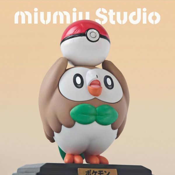 【預購】MiuMiu夢幻 > 寶可夢 > 1/10 30th Go！第三彈木木梟 MiuMiu夢幻,寶可夢,木木梟,GK,玩具,收藏,擺件,模型,公仔,人偶,手辦,動漫