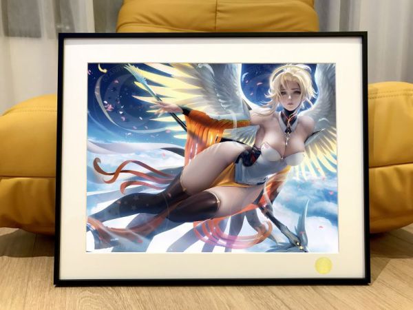 【預購】星空工作室>鬥陣特攻>天使裝飾掛畫 NIKKE勝利女神妮姬,沙灘Viper ,手機遊戲,手遊,GK,玩具,模型,雕像,共鳴