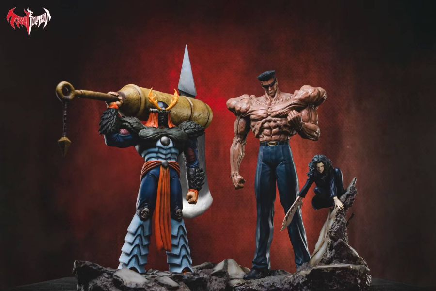 【預購】Toys Evolution > 幽遊白書 > 1/6 戶愚呂隊 武威 幽遊白書,武威,GK,玩具,模型,雕像,共鳴