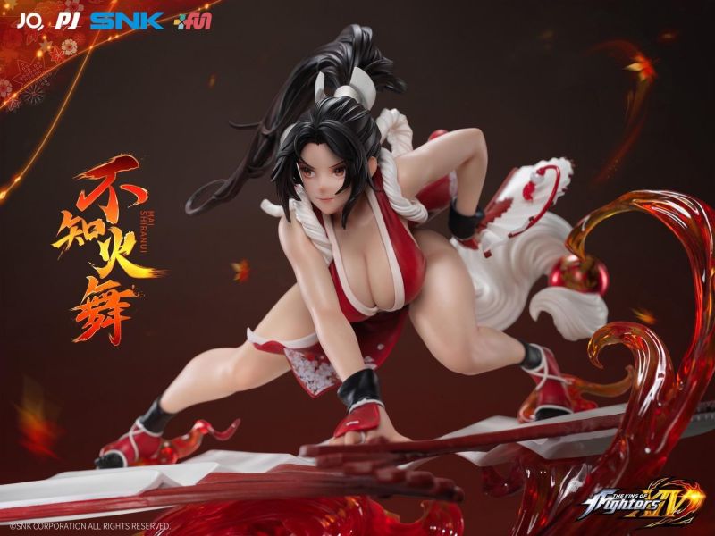 【預購】《正版授權》JQ Collectibles & PIJI否極  > 格鬥天王 > 1/6 不知火舞 (雙版本) JQ Collectibles,PIJI否極,格鬥天王,不知火舞,GK,玩具,收藏,擺件,模型,公仔,人偶,手辦,動漫
