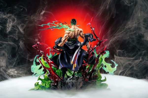【預購】SY私域 & LX > 海賊王 > 草帽團共鳴系列第一彈 地獄之王 羅羅亞·索隆 海賊王,羅羅亞·索隆,GK,玩具,模型,雕像,共鳴