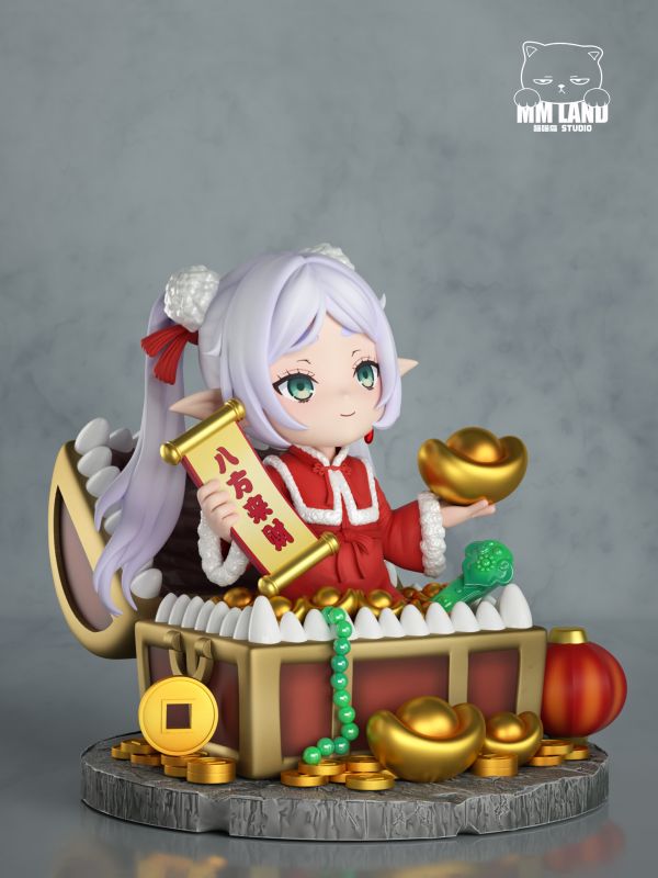 【預購】MMLAND喵喵島 > 葬送的芙莉蓮 > 招財寶箱芙莉蓮 MMLAND喵喵島,葬送的芙莉蓮,芙莉蓮,GK,玩具,收藏,擺件,模型,公仔,人偶,手辦,動漫