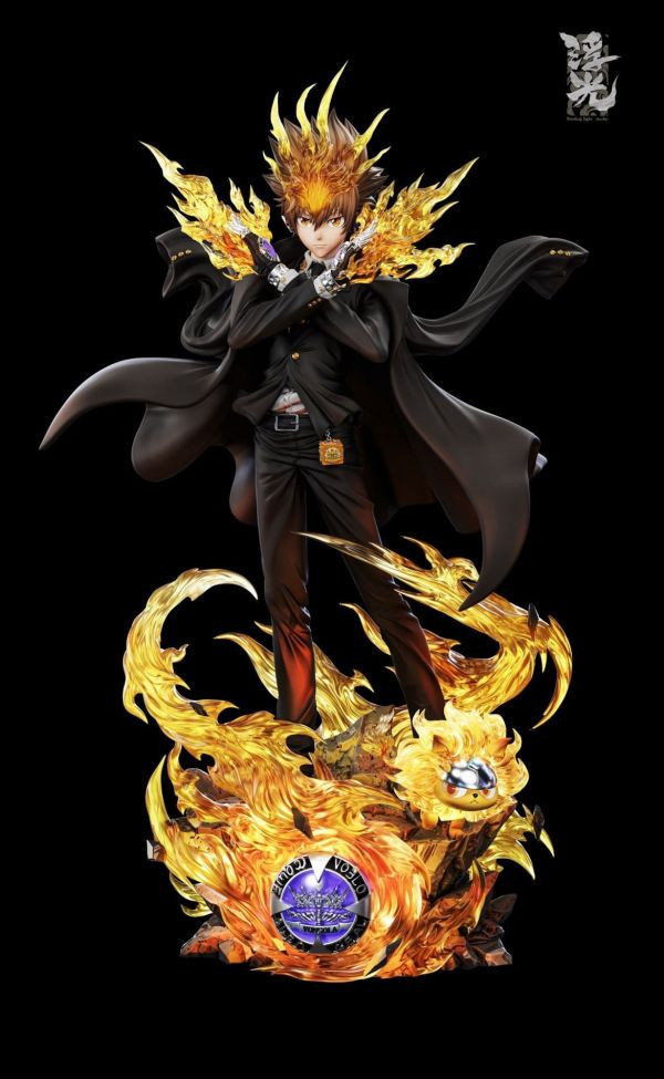 【預購】浮光工作室 > 家庭教師HITMAN REBORN! > 1/6 輕奢微動態站姿系列001 澤田綱吉 家庭教師,澤田綱吉,GK,玩具,模型,雕像,共鳴