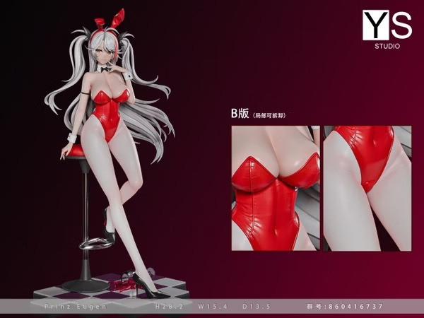 【售罄-代購/追加服務請洽客服】YS X 鳴潮 1/6 碧藍航線 興登堡 侍酒兔女郎 希爾德加德 & 歐根親王 薩沃伊親王 (三版本) 