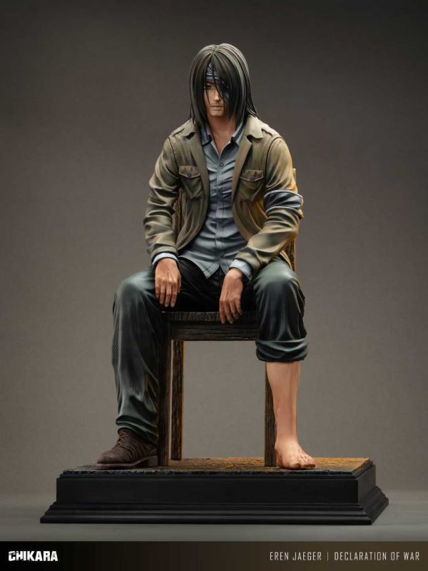 【預購】CHIKARA力量 > 進擊的巨人 > 1/4&1/6 艾連·庫爾迦 (雙比例) 進擊的巨人,艾連·庫爾迦,GK,玩具,模型,雕像,共鳴