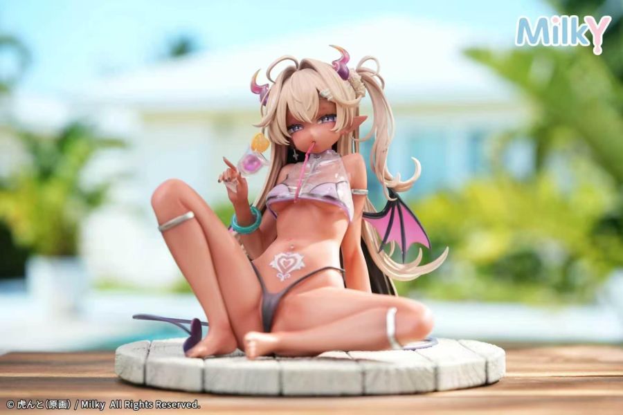 【預購】Milky > 原創 > 1/6 戀之雞尾酒 魅魔米莉卡 Milky,原創,魅魔米莉卡,GK,玩具,收藏,擺件,模型,公仔,人偶,手辦,動漫