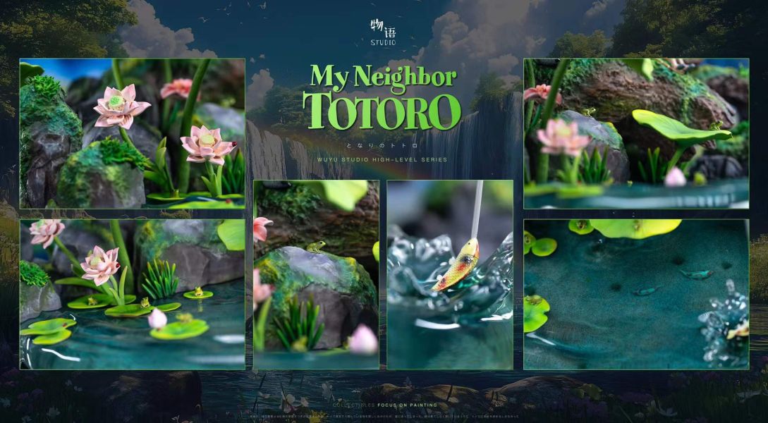 【預購】物語工作室 > 宮崎駿 > 回憶系列第一彈 荷塘龍貓 宮崎駿,荷塘龍貓,GK,玩具,模型,雕像,共鳴