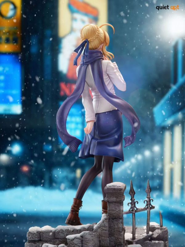 【預購】QuietArt > Fate > 1/6 冬夜 Saber 阿爾托莉雅·潘德拉貢 QuietArt,Fate,Saber,GK,玩具,收藏,擺件,模型,公仔,人偶,手辦,動漫