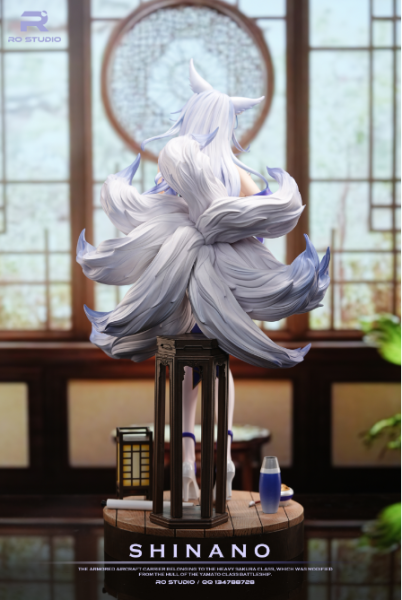 【售罄-代購/追加服務請洽客服】RO-Studio X 碧藍航線 1/4 雙子騷狐貍 信濃(鵗) & 武藏(鱷) 碧藍航線,GK,玩具,雕像,收藏