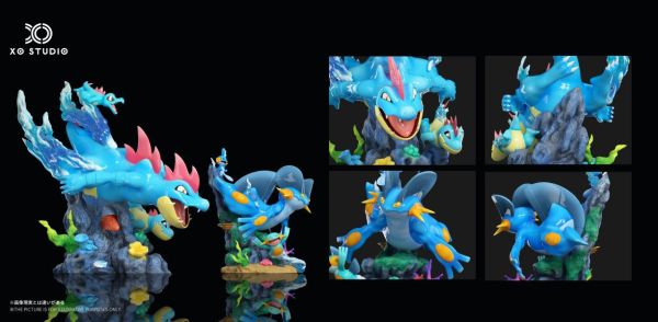 【預購】XO-Studio > 寶可夢 > 1/20 海底世界大力鱷進化組&巨沼怪進化組 碧藍航線,妖萌萌 ,七省 ,GK,玩具,模型,雕像,共鳴