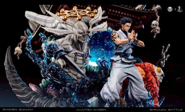 【補款】Zany Joke & 騎士聯盟 >咒術迴戰>1/6 終極對決系列02 十影法式神 兩面宿儺 怪博士與機器娃娃,阿拉蕾,GK,玩具,模型,雕像,擺飾,收藏,共鳴