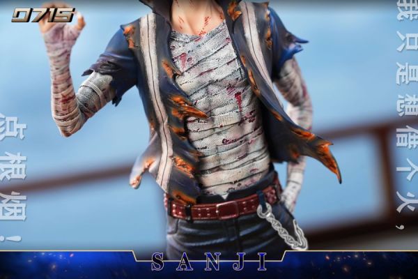 【預購】0715-Studio > 海賊王 > 1/6 戰損系列第二彈 空島香吉士 0715-Studio,海賊王,香吉士,GK,玩具,收藏,擺件,模型,公人偶,手辦,動漫