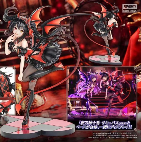 【預購】Prisma Wing > 約會大作戰 > 1/7 魅魔 夜刀神十香&時崎狂三 (雙版本) Prisma Wing,約會大作戰,夜刀神十香,時崎狂三,GK,玩具,收藏,擺件,模型,公仔,人偶,手辦,動漫