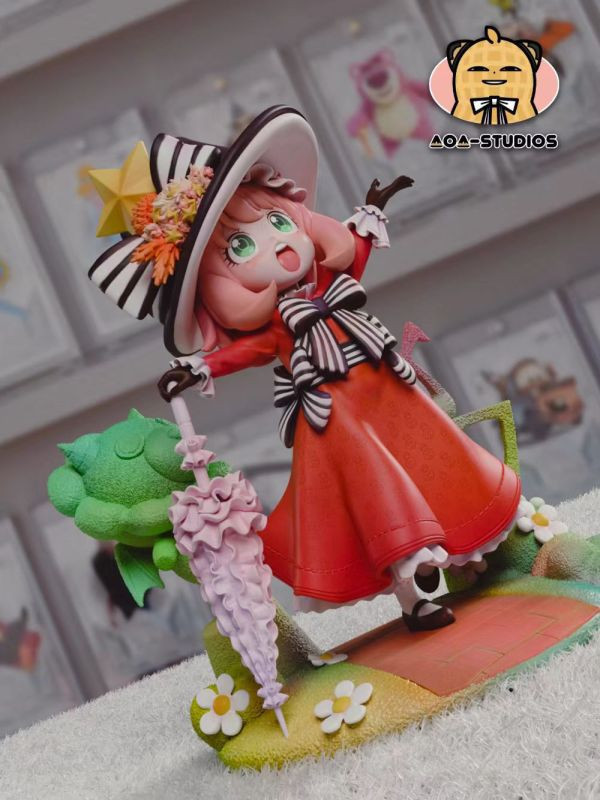 【已售罄，如欲追加請私訊客服@toykokoro】AOA-Studio>SPY×FAMILY間諜家家酒>阿尼亞系列第二彈 歌劇安妮亞 間諜家家酒,SPYFAMILY,SPYxFAMILY,歌劇,安妮亞,佛傑,GK,玩具,模型,雕像,擺飾,收藏,共鳴