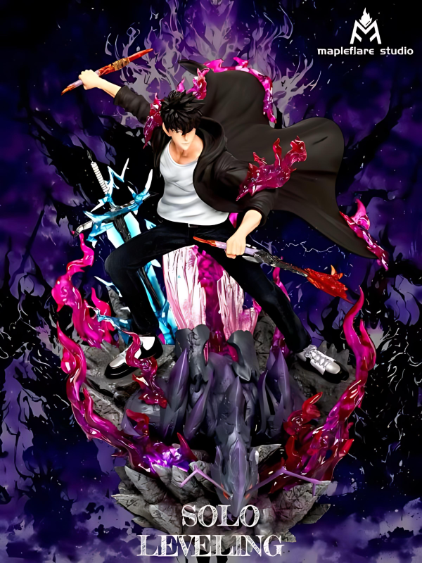 【預購】MF楓焰 > 我獨自升級 > 1/6 暗影君王 戰鬥版 成振宇vs柏納 (雙版本) 我獨自升級,成振宇,GK,玩具,模型,雕像,共鳴