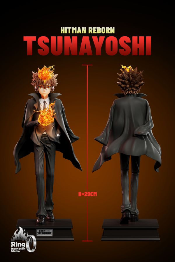【預購】Ring-Studio > 家庭教師HITMAN REBORN! > 1/6 西裝站姿系列第一彈 澤田綱吉 家庭教師HITMAN REBORN!,澤田綱吉,GK,玩具,模型,雕像,共鳴