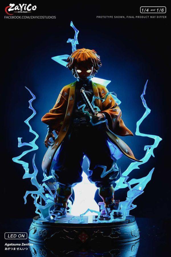 【補款】Zayico-Studio > 鬼滅之刃 > 1/4&1/6 我妻善逸 (雙比例) (雙版本) Zayico-Studio,鬼滅之刃,我妻善逸,GK,玩具,收藏,擺件,模型,公仔,人偶,手辦,動漫