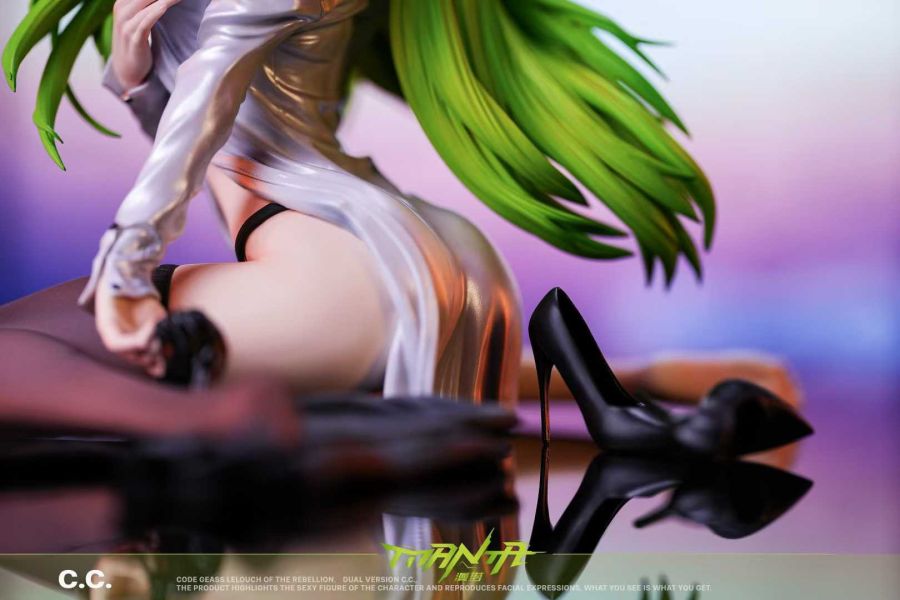 【預購】漫塔工作室 > Code Geass 反叛的魯路修 > 跪姿系列 C.C. (雙版本) 反叛的魯路修,C.C.,GK,玩具,收藏,擺件