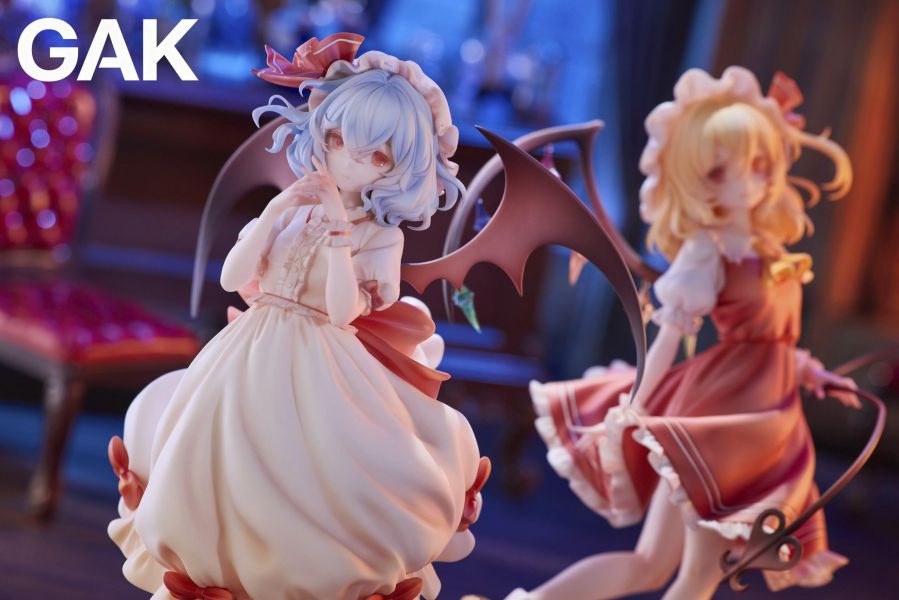 【預購】GAK > 東方Project > 1/7 蕾米莉亞·斯卡蕾特 & 芙蘭朵露·斯卡蕾特 ACGN 02,NIKKE勝利女神：妮姬,紅蓮,GK,玩具,收藏,擺件,模型,公仔,人偶,手辦,動漫