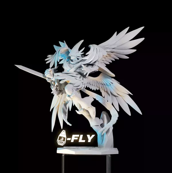 【預購】JBS羈絆社 > 數碼寶貝 > 飛翔共鳴系列第一彈 神聖天使獸 JBS羈絆社,數碼寶貝,神聖天使獸,GK,玩具,收藏,擺件,模型,公仔,人偶,手辦,動漫