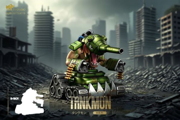 【預購】T1-Studio > 數碼寶貝 > 鋼鐵帝國系列 機械邪龍&百萬龍&千兆龍&裝甲&守衛&坦克 碧藍航線,妖萌萌 ,七省 ,GK,玩具,模型,雕像,共鳴