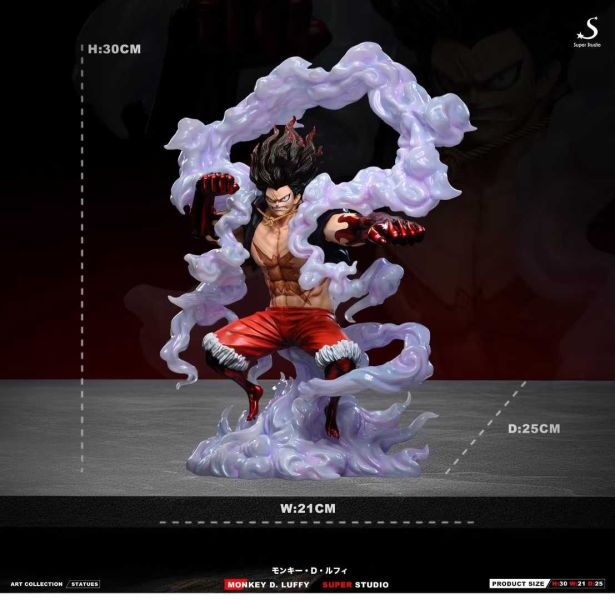 【預購】Super-Studio > 海賊王 > 四檔 蛇人形態 魯夫 (雙版本) Super-Studio,海賊王,四檔,蛇人,魯夫,GK,玩具,收藏,擺件,模型,公仔,人偶,手辦,動漫