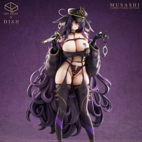 【補款】Cast Design & Dish > 碧藍航線 > 1/4&1/6 原畫設計實體化聯名系列 至臻大師 雙警姐妹花 武藏 (雙尺寸) 碧藍航線,武藏,GK,玩具,模型,雕像,共鳴