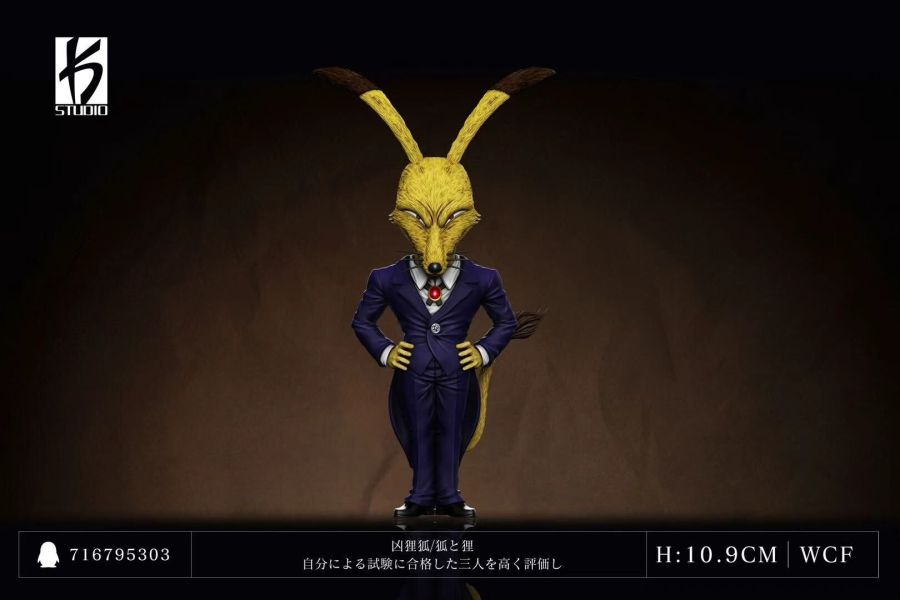 【預購】KS-Studio > HUNTER×HUNTER全職獵人 > WCF第四十八彈 揍敵客 管家 兇狸狐 KS-Studio,HUNTER×HUNTER全職獵人,兇狸狐,GK,玩具,收藏,擺件,模型,公仔,人偶,手辦,動漫