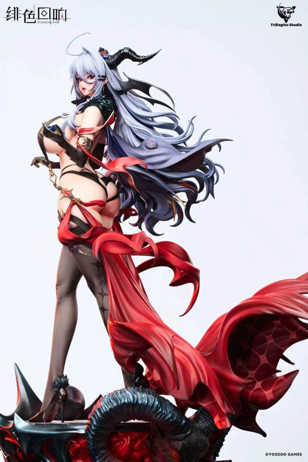 【預購】《正版授權》TriEagles(TES) > Echocalypse緋紅的神約 > 1/4 系列雕像第一彈 黛莫妮卡(雙版本) TriEagles(TES),風雨蘭,GK,玩具,收藏,擺件,模型,公仔,人偶,手辦,動漫