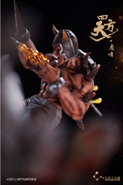【預購】光年工作室 X 四方天 收藏級 1/6 雕像 四方天·虎嘯 獵人,HUNTER,奇犽,尤匹,全職獵人