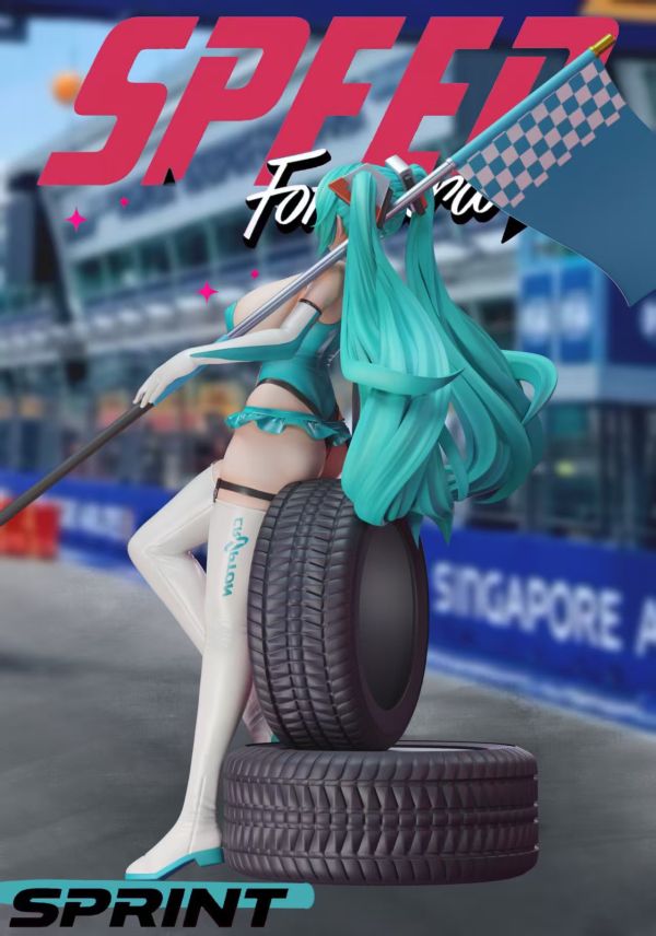 【預購】SC-Studio > 初音未來 > 賽車女郎 初音 Alice21,異度神劍,柔光欲焰,GK,玩具,收藏,擺件,模型,公仔,人偶,手辦,動漫