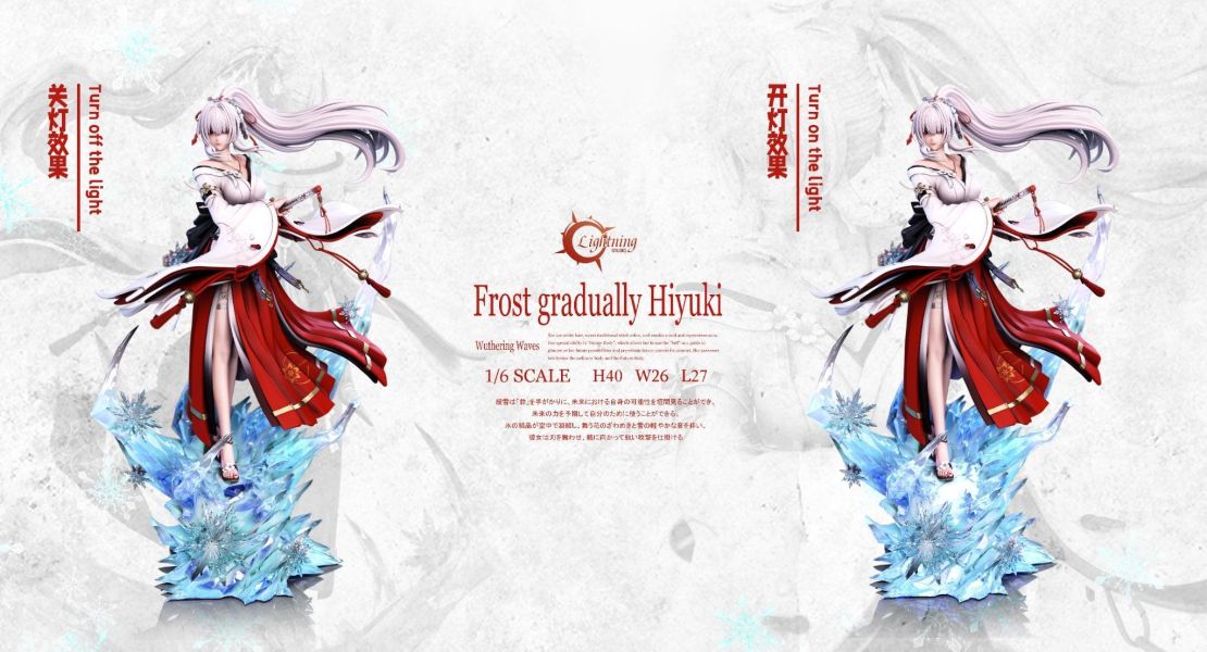【預購】Lightning光芒 > 鳴潮 > 1/6 灼櫻巫女 緋雪 Lightning光芒,鳴潮,緋雪,GK,玩具,收藏,擺件,模型,公仔,人偶,手辦,動漫