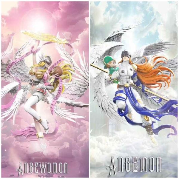 【預購】DMX-Studio > 數碼寶貝 > 一代騎乘 第六彈+第七彈 天使獸&阿武 天女獸&嘉兒 C-Studio,七龍珠,紫軍曹,GK,玩具,收藏,擺件,模型,公仔,人偶,手辦,動漫