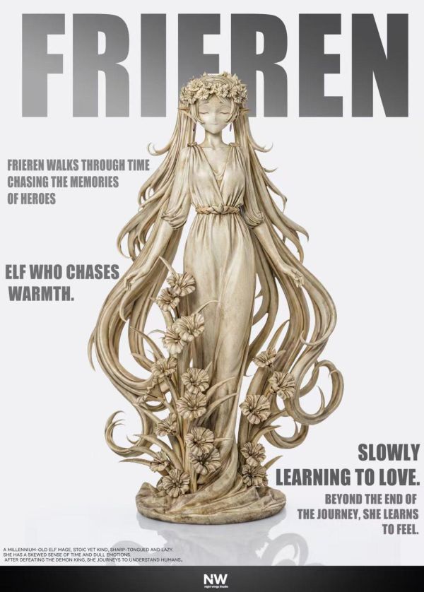 【預購】Night Wing > 葬送的芙莉蓮 > 1/4&1/6 鮮花少女 芙莉蓮 (雙版本) Night Wing,葬送的芙莉蓮,芙莉蓮,GK,玩具,收藏,擺件,模型,公仔,人偶,手辦,動漫