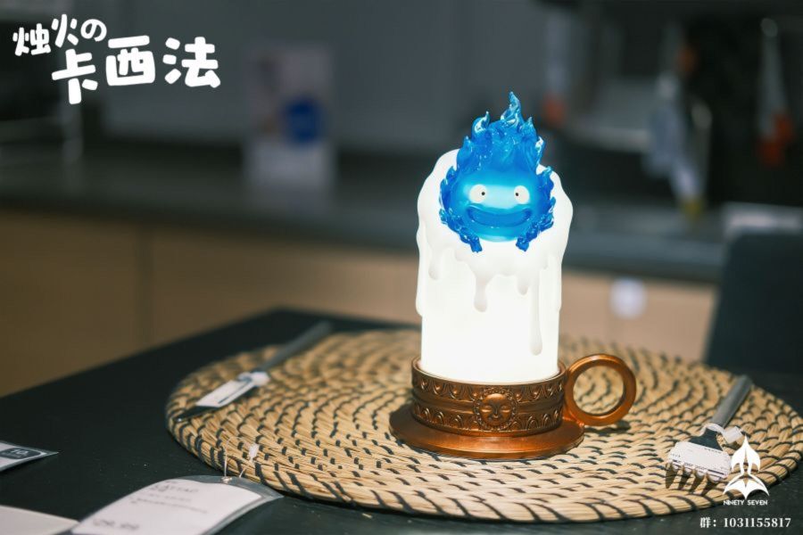 【預購】NINETY SEVEN玖柒>宮崎駿>蠟燭卡西法 宮崎駿,蠟燭卡西法,GK,玩具,模型,雕像,擺飾,收藏,共鳴