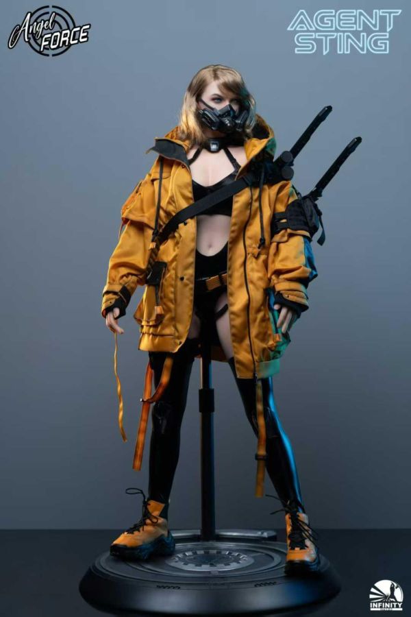 【預購】開天 > 1/3 矽膠可動系列 Angel Force系列 賽博特工 AGENT-STING GC-Studio,Fate,遠坂凜,GK,玩具,收藏,擺件,模型,公仔,人偶,手辦,動漫
