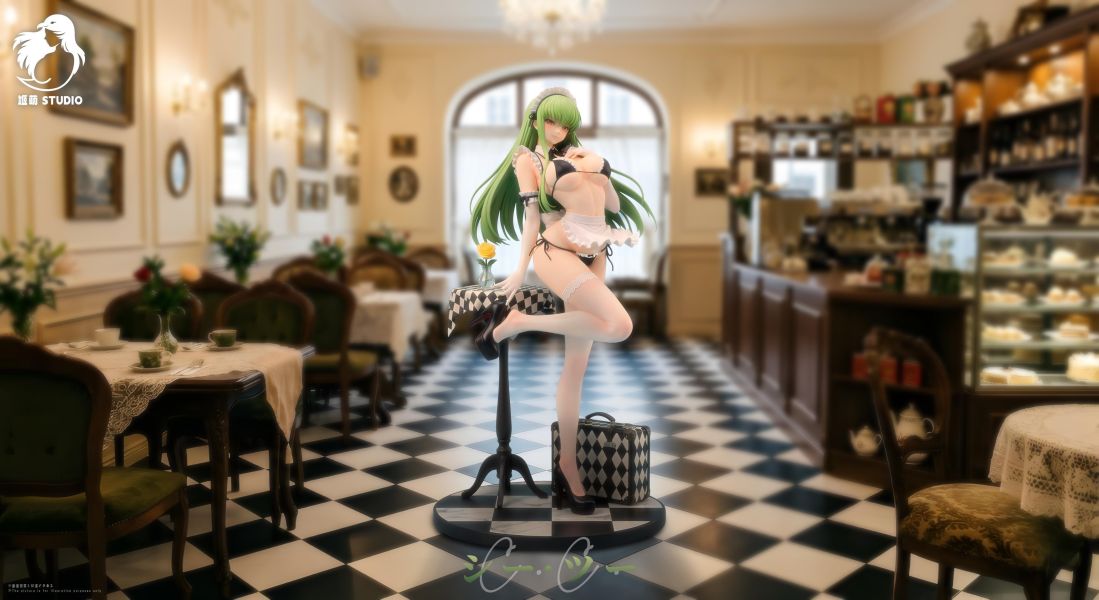 【預購】姬萌工作室 > Code Geass反叛的魯路修 > 1/6 女僕C.C. 姬萌工作室,Code Geass反叛的魯路修,C.C. ,GK,玩具,收藏,擺件,模型,公仔,人偶,手辦,動漫