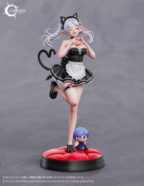 【預購】Lightning-Studio光芒 > 葬送的芙莉蓮 > 1/6 女僕芙莉蓮(雙版本) 櫻花-Studio,葬送的芙莉蓮,芙莉蓮,欣梅爾,GK,玩具,收藏,擺件,模型,公仔,人偶,手辦,動漫