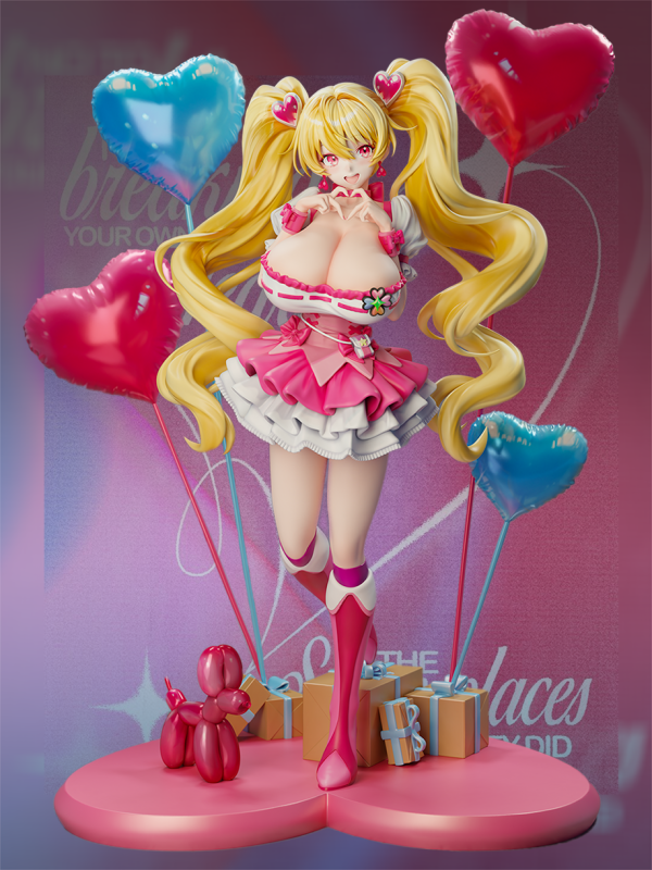 【預購】Make Zero > 光之美少女Fresh! > 1/6 桃園愛 光之美少女Fresh!,桃園愛,GK,玩具,模型,雕像,共鳴