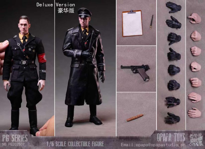 【預購】OPAPA-TOYS > 決勝時刻：先鋒 > 1/6 弗萊辛格-篡位者-第四帝國頭領 (雙版本) 迷因工作室,絕區零,希格莉德,GK,玩具,收藏,擺件,模型,公仔,人偶,手辦,動漫