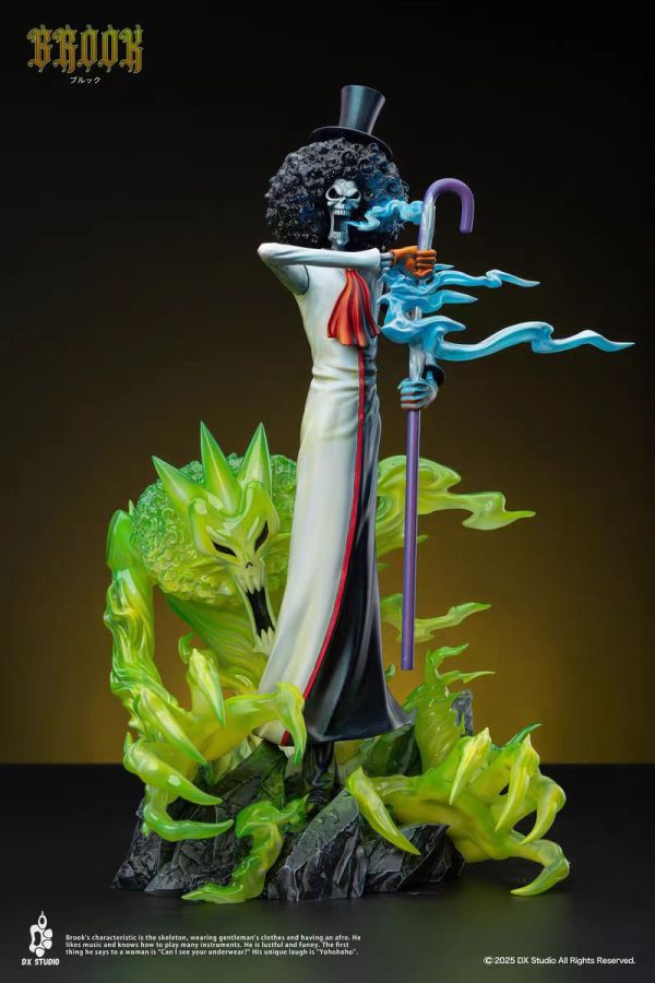 【預購】大熊社 > 海賊王 > 草帽團共鳴系列 靈魂之王 布魯克 (多版本) 海賊王,布魯克,GK,玩具,模型,雕像,共鳴