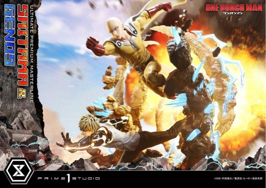 【預購】Prime 1 Statue > 一拳超人 > 1/4 埼玉&傑諾斯 (多版本) Prime 1 Statue,一拳超人,埼玉,傑諾斯,GK,玩具,收藏,擺件,模型,公仔,人偶,手辦,動漫