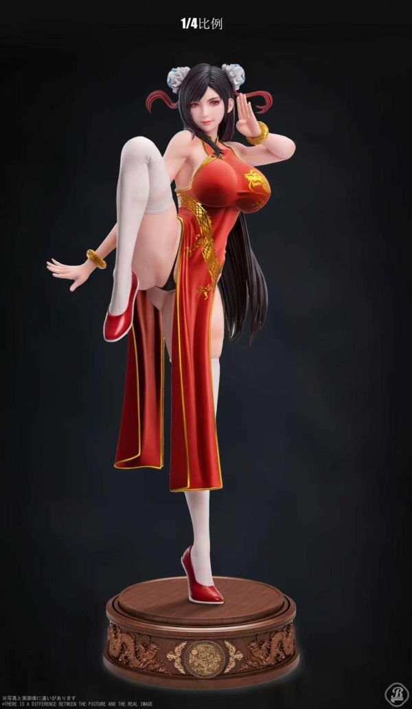 【售罄-代購/追加服務請洽客服】BBSD > Final Fantasy最終幻想 > 1/4 私定旗袍系列 功夫蒂法 QuietArt,最终幻想VII,蒂法·洛克哈特,GK,玩具,收藏,擺件,模型,公仔,人偶,手辦,動漫