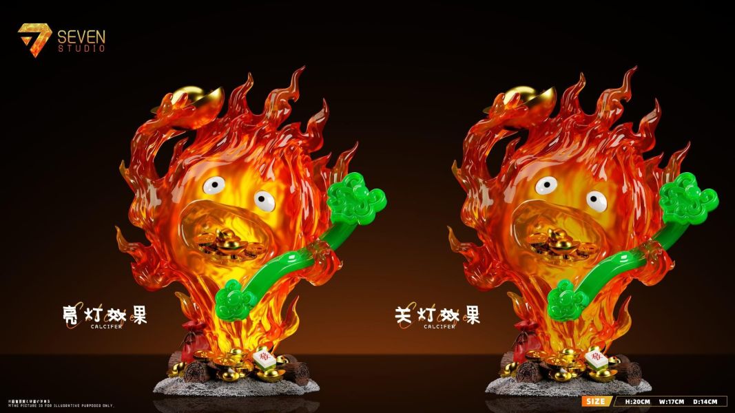 【預購】Seven-Studio > 宮崎駿 > 招財如意 卡西法 (雙版本) Seven-Studio,宮崎駿,卡西法,GK,玩具,收藏,擺件,模型,公仔,人偶,手辦,動漫