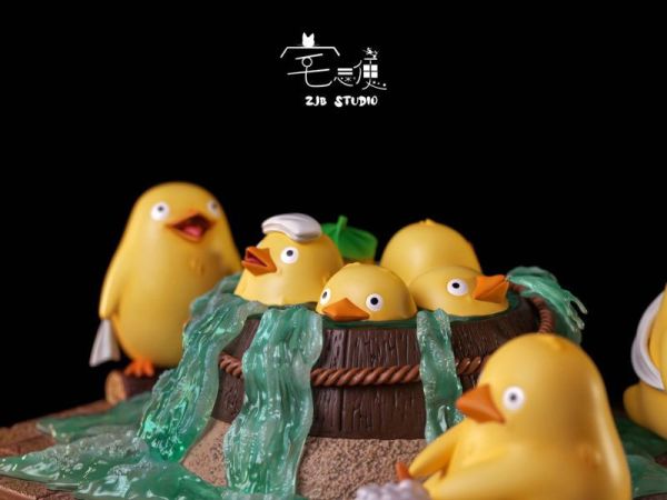 【預購】宅急便工作室 > 宮崎駿 > 神隱少女 生態場景《小黃鴨泡澡記》 POPO,鏈鋸人,蕾潔,GK,玩具,收藏,擺件,模型,公人偶,手辦,動漫