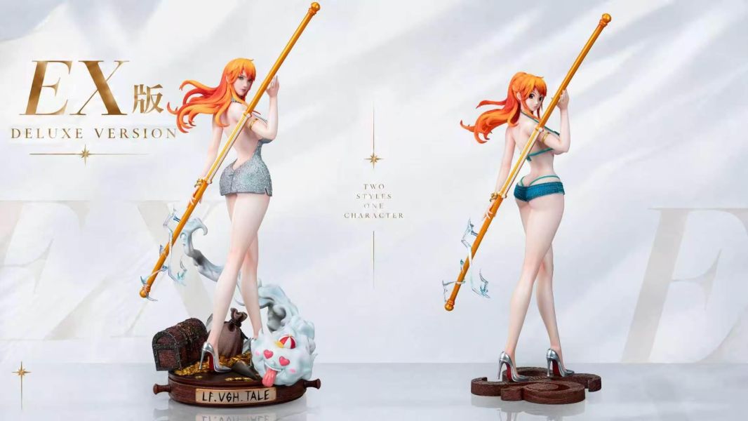 【預購】Restart-Studio > 海賊王 > 1/6 愛財少女 娜美 (三版本) Lark,惡靈古堡,里昂,GK,玩具,收藏,擺件,模型,公仔,人偶,手辦,動漫