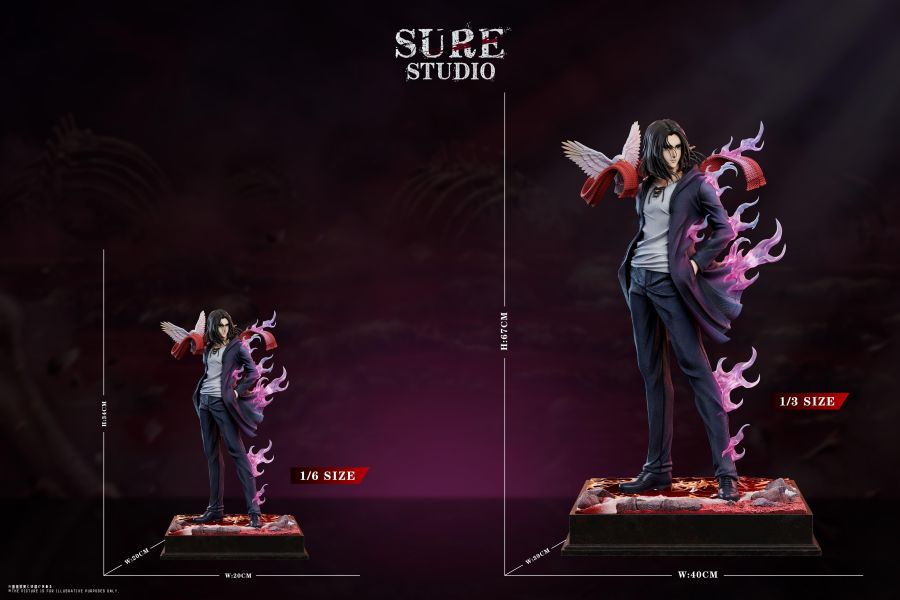 【預購】Sure-Studio > 進擊的巨人 > 1/6 & 1/3 周年款 赤紅荒原 艾連 Sure-Studio,進擊的巨人,艾連,GK,玩具,收藏,擺件,模型,公仔,人偶,手辦,動漫