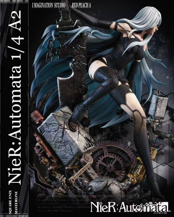 【預購】Imagination(YY) & Red Peach A > 尼爾自動人形 > 1/4 A2 (多版本) 尼爾自動人形,A2,GK,玩具,模型,雕像,共鳴